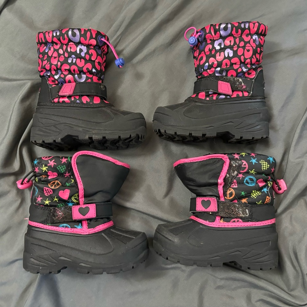 Bundle of two Athletech Snow Boots